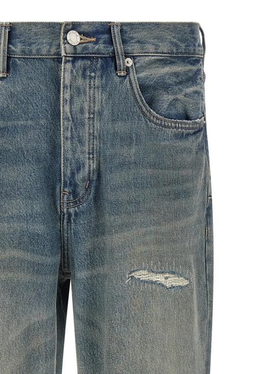 26FW 퍼플 브랜드 데님 팬츠 P011LBVR426LTINDIGO Gray - PURPLE BRAND