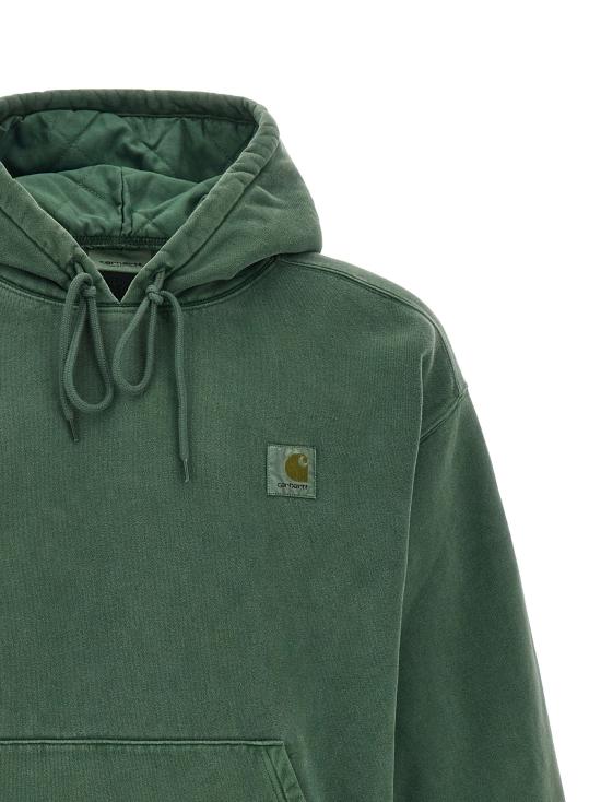 26FW 칼하트 WIP 비스타 후드 티셔츠 I0295233U0GD Green - CARHARTT WIP