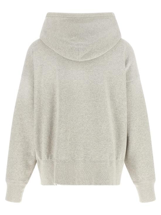 26FW 프라다 코튼 플리스 후드 134734SOOO6103F0AK9 White - PRADA