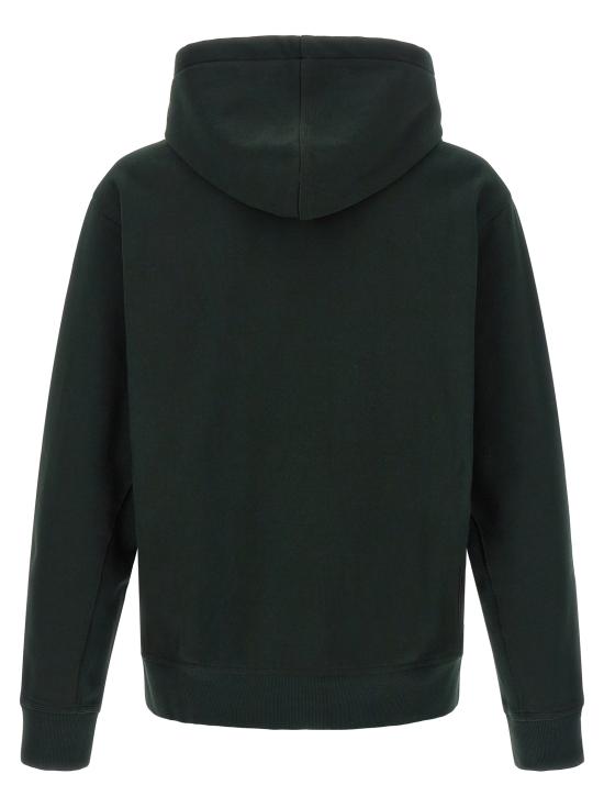 26FW 칼하트 WIP 후드 아메리칸 스크립트 스웨트셔츠 I0282793T6XX Green - CARHARTT WIP