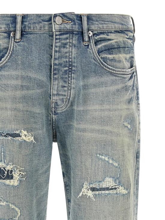 26FW 퍼플 브랜드 데님 팬츠 P005LIVI426LTINDIGO Light Blue - PURPLE BRAND