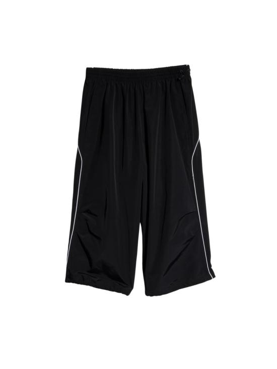 26FW 구찌 코튼 나일론 버뮤다 팬츠 A009TY ZAVPV Black