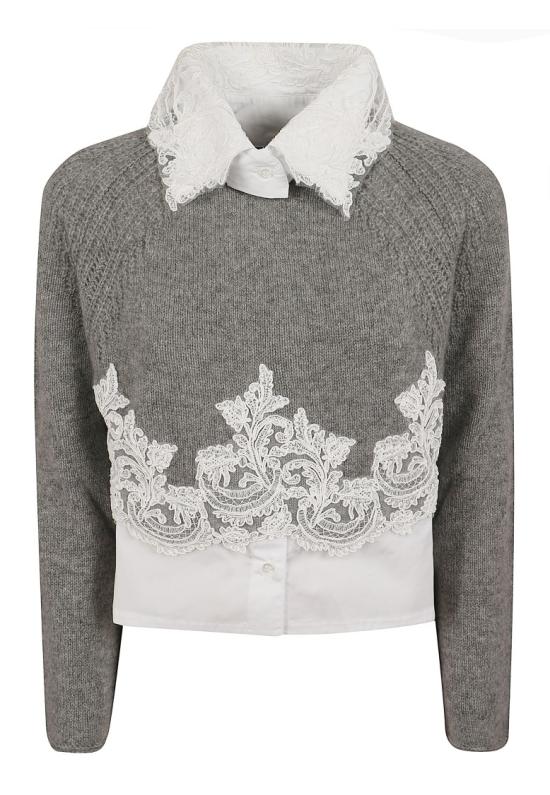 26FW 에르마노 설비노 니트웨어 D495M319 APPYI Grey