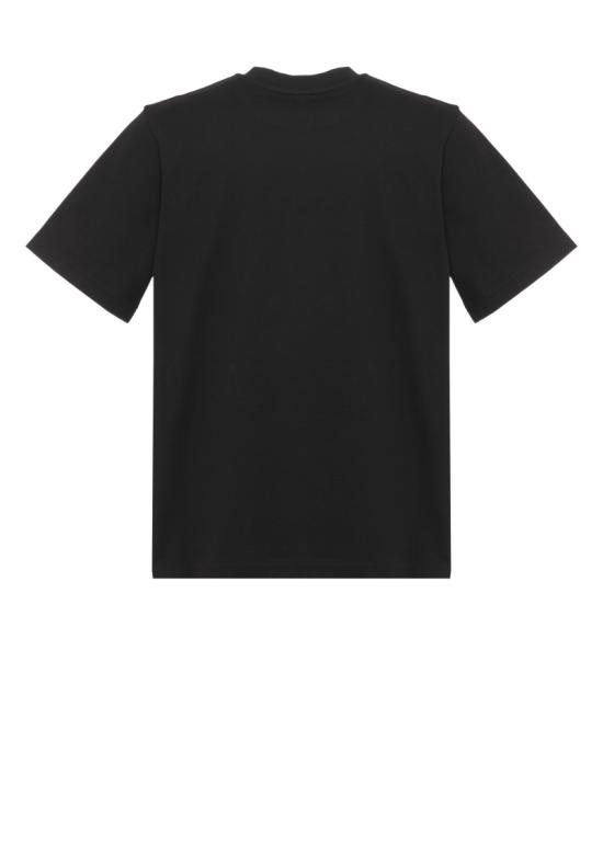 26FW 카사블랑카 반팔 티셔츠 MAW26JTS00107BLACK JERSEY MONDE - CASABLANCA