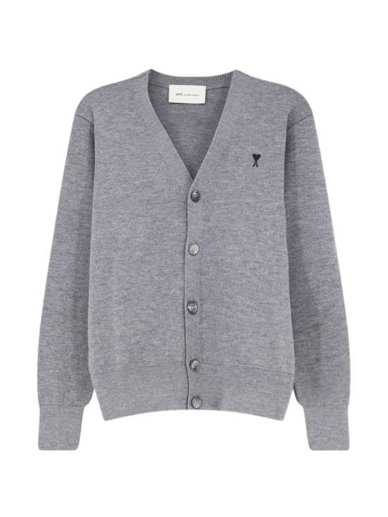 26FW 아미 ADC 울 V넥 가디건 HKC361 001 A336 Grey
