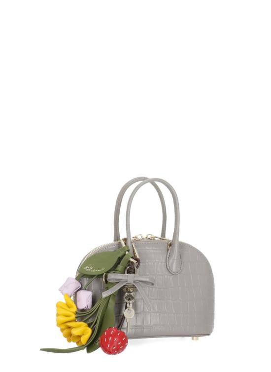 26FW 셀프 포트레이트 가방 PF26316GRCROC LEATHER TOASTGREY - SELF PORTRAIT