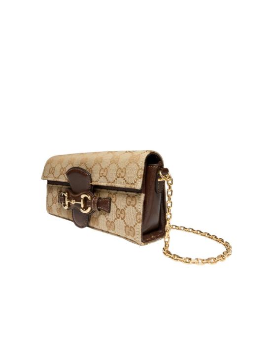 26FW 구찌 GG 마몽 카드 케이스 지갑 A006YU FAGH8 Brown - GUCCI