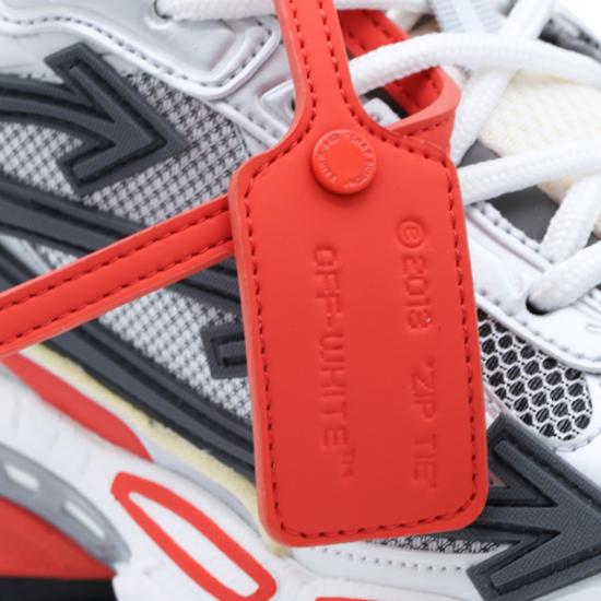 26FW 오프화이트 스니커즈 OF05747609GRYRED Grey - OFF WHITE