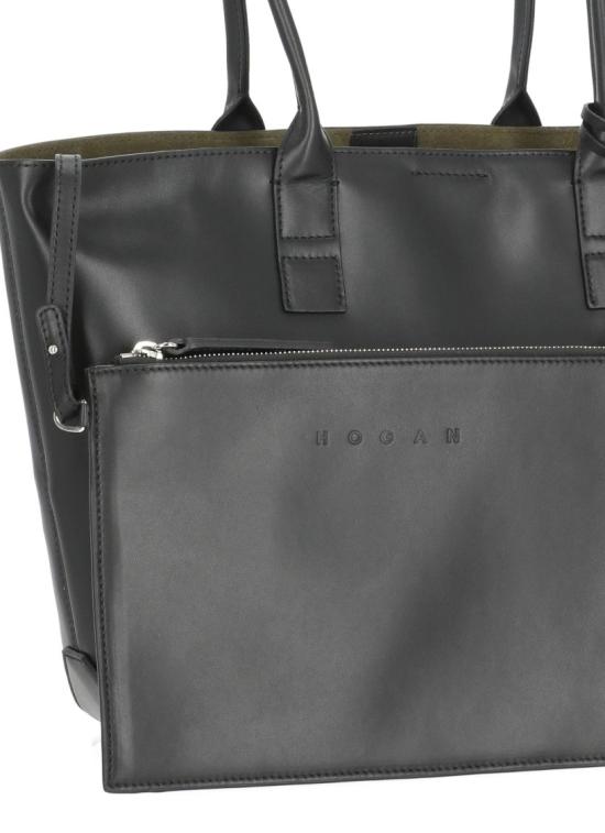 26FW 호간 토트백 KBW01TA0200TZPB999 Grey - HOGAN