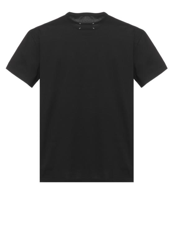 26FW 마르지엘라 로고 코튼 티셔츠 S50GC0736S22816900 Black - MAISON MARGIELA