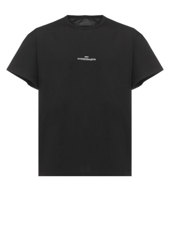 26FW 마르지엘라 로고 코튼 티셔츠 S50GC0736S22816900 Black