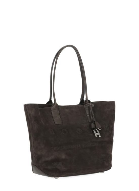 26FW 호간 토트백 KBW01TA0200UGMS808 Black - HOGAN