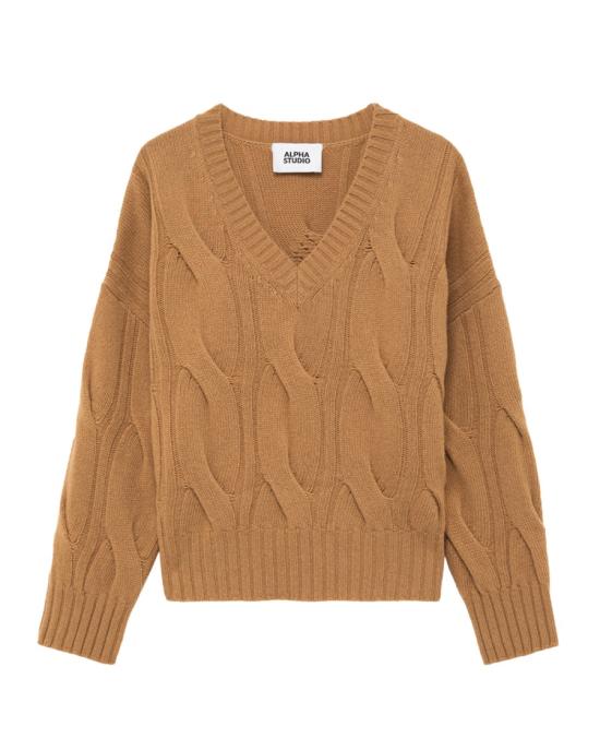 26FW 알파스튜디오 니트웨어 5151166 Brown