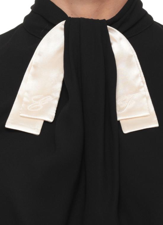 26FW 엘리자베타프랜치 탑 CA17866E2685 Black - ELISABETTA FRANCHI