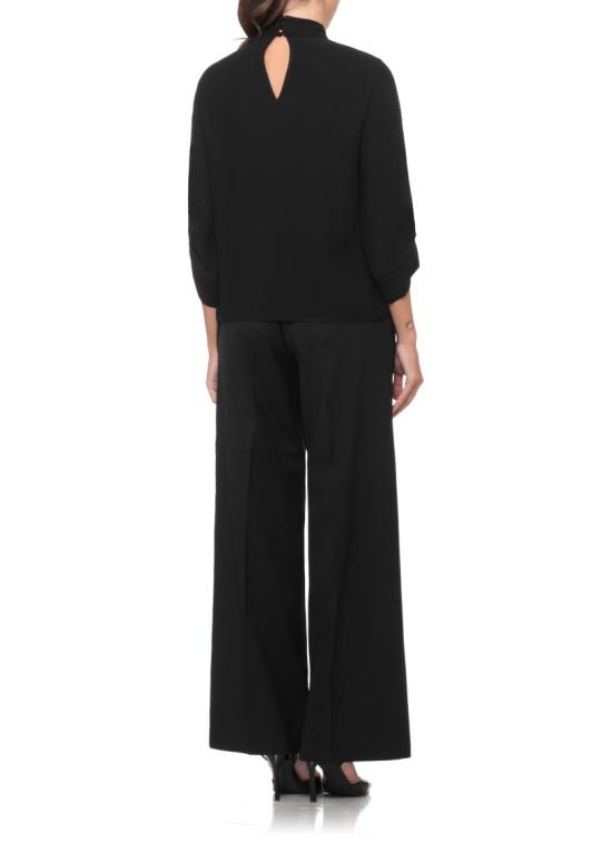 26FW 엘리자베타프랜치 탑 CA17866E2685 Black - ELISABETTA FRANCHI