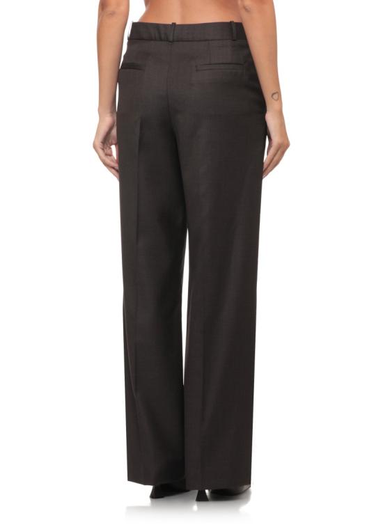 26FW 루루 드 세종 팬츠 SBIRU LDSBROWN MELANGE Black - LOULOU DE SAISON