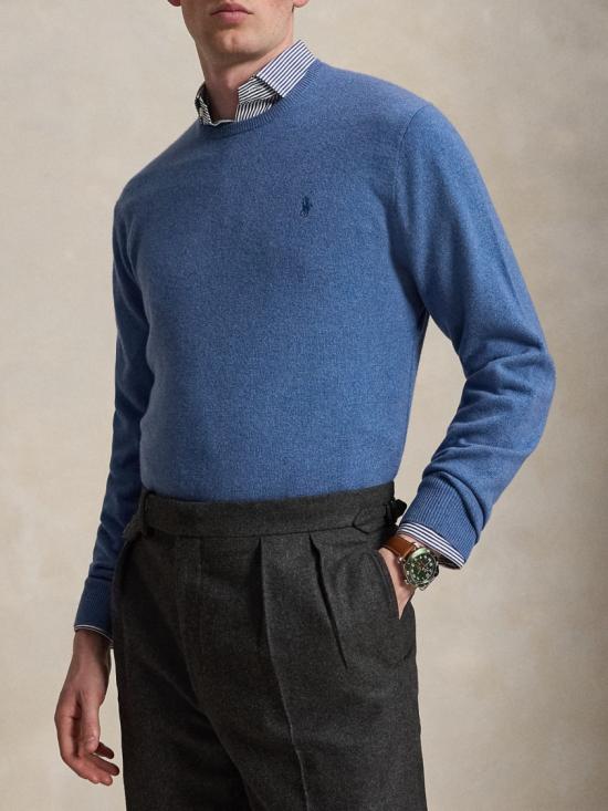 26FW 폴로 랄프로렌 니트웨어 710 974148 Blue - POLO RALPH LAUREN