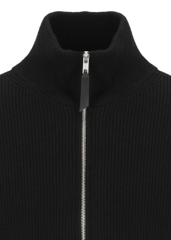 26FW 마르지엘라 니트 집업 가디건 SI1HA0013S17781900F Black - MAISON MARGIELA