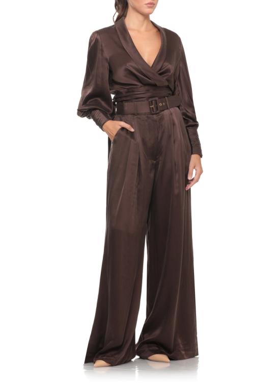 26FW 짐머만 팬츠 2151PF26RBCH Grey - ZIMMERMANN