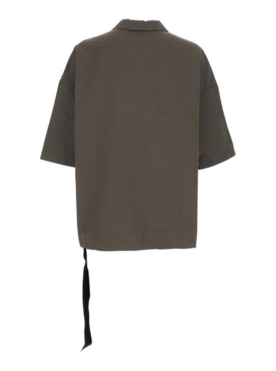  릭 오웬스 셔츠 매그넘 토미 반팔 버튼업  (회색) - RICK OWENS