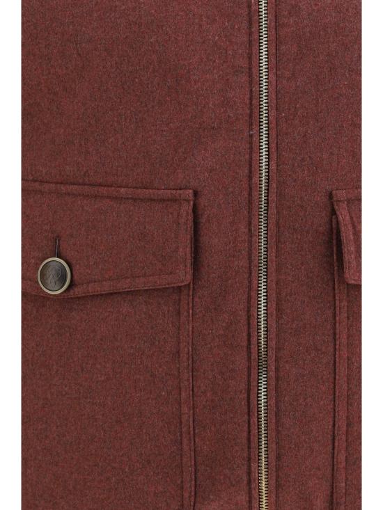 26FW 브루넬로 쿠치넬리 베스트 MM4701624 CEY82 LAVA - BRUNELLO CUCINELLI