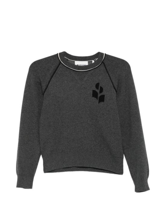 26FW 이자벨마랑에뚜왈 니트웨어 PU0856FAD1L11EANBK Grey