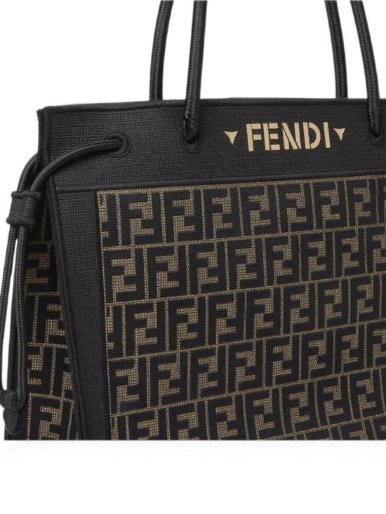 26FW 펜디 매직 라지 쇼퍼백 8BH379B1K0F0VAT Black - FENDI