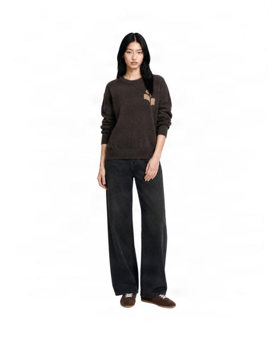 26FW 이자벨마랑에뚜왈 니트웨어 8771879 Black - ISABEL MARANT ETOILE