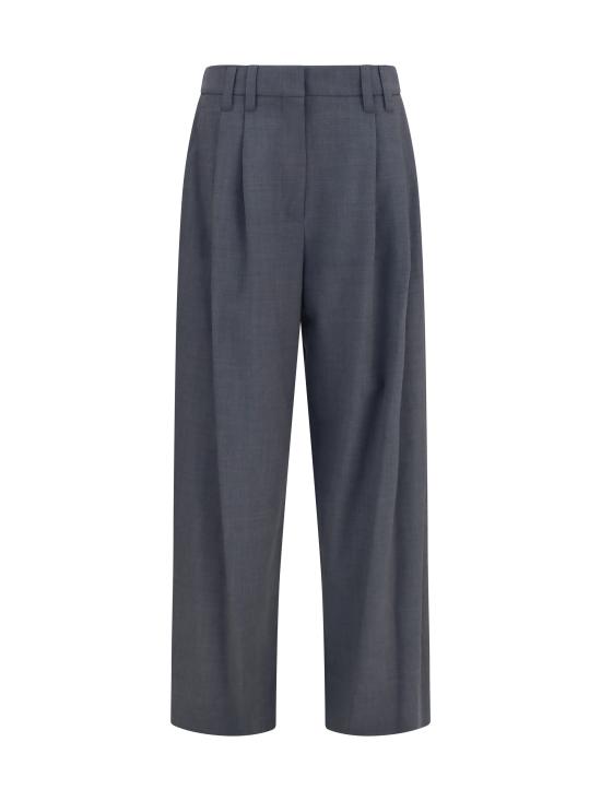 26FW 브루넬로 쿠치넬리 스트레이트 팬츠 M0W07P9272 C4078 GREY