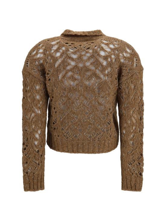 26FW 막스마라 스튜디오 스웨터 2626346062600 005 BROWN - MAX MARA STUDIO