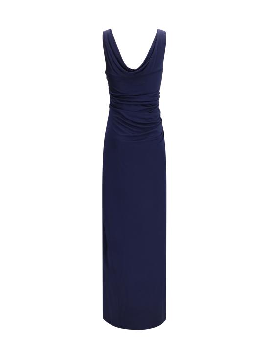 26FW 베르사체 원피스 10267061A12497 1U610 BLUE - VERSACE