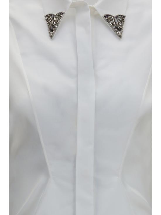 26FW 베르사체 셔츠 10265081A13878 1W000 WHITE - VERSACE