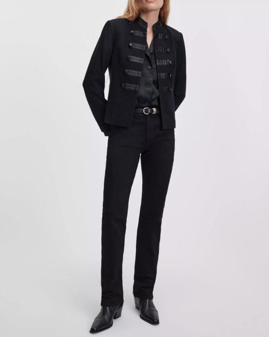  랙앤본 데님 팬츠 Rag & Bone Sutton Cigarette Jean Black - RAG & BONE