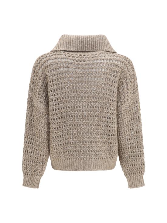 26FW 브루넬로 쿠치넬리 스웨터 MGO378806 CVA05 GREY - BRUNELLO CUCINELLI