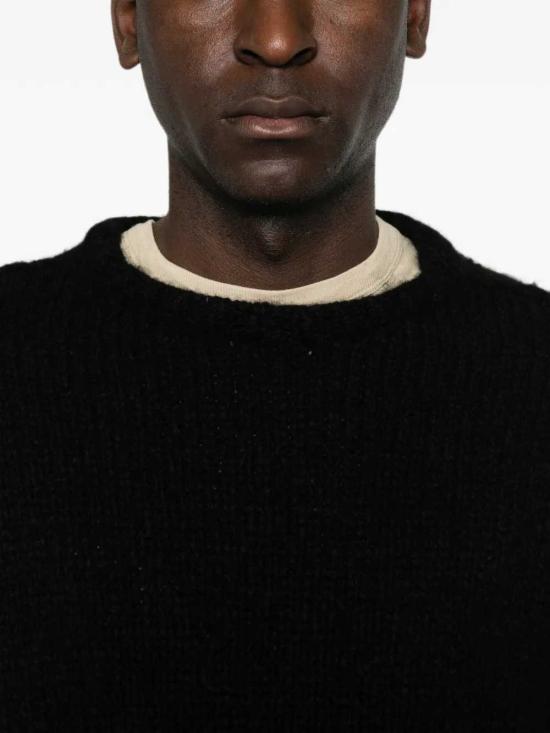 26FW 릭 오웬스 스웨터 RU02F4631KWSSE 09 BLACK - RICK OWENS