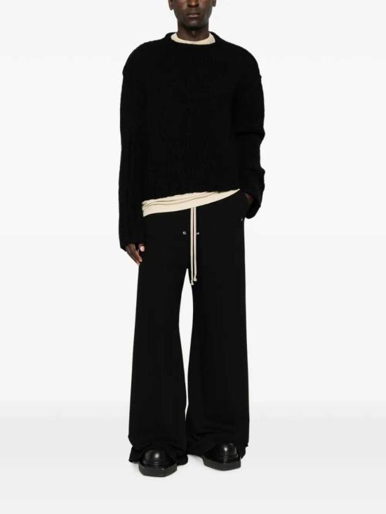 26FW 릭 오웬스 스웨터 RU02F4631KWSSE 09 BLACK - RICK OWENS