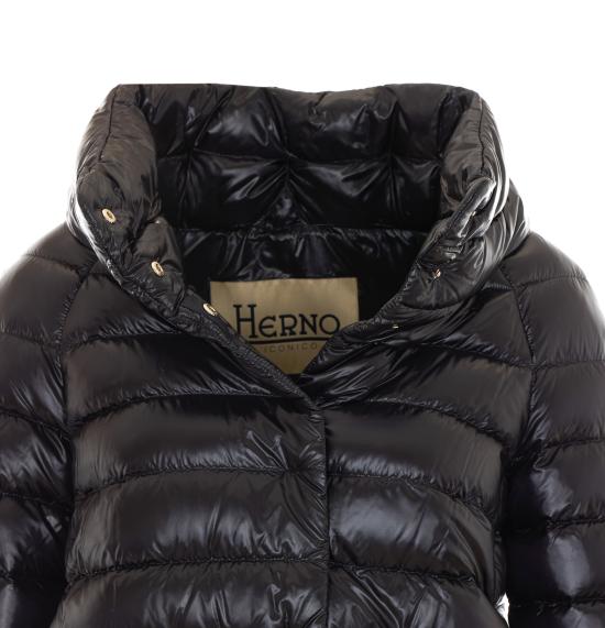 26FW 에르노 소피아 레귤러 핏 케이프 다운 자켓 PI0046DIC 12017Z9300 BLACK - HERNO