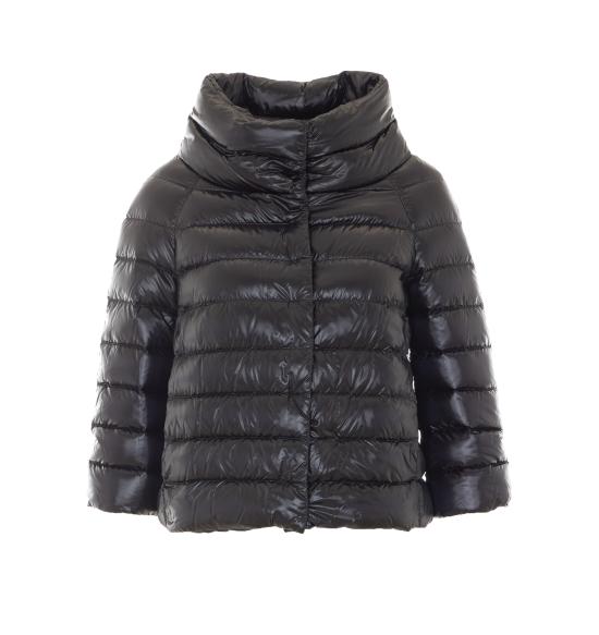 26FW 에르노 소피아 레귤러 핏 케이프 다운 자켓 PI0046DIC 12017Z9300 BLACK