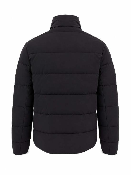  엠포리오 아르마니 패딩 다운 재킷 블랙 - EMPORIO ARMANI