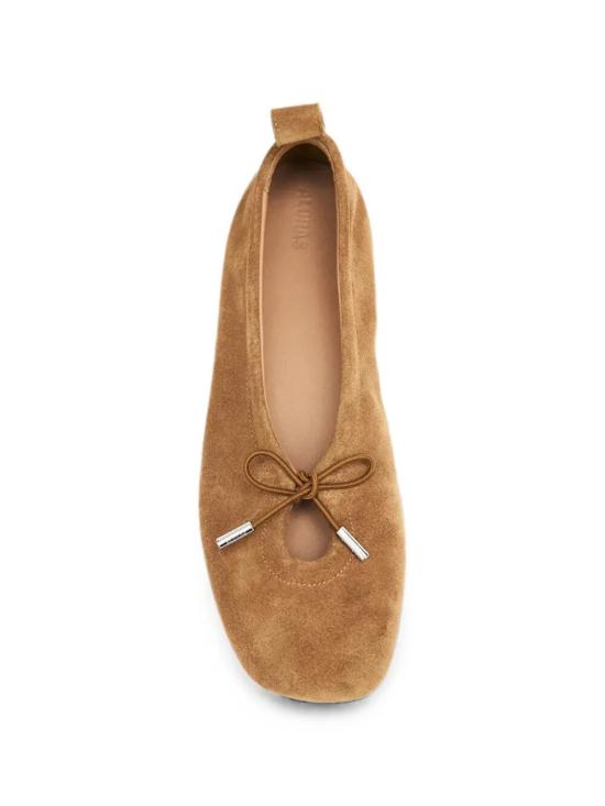 26FW 알로하스 플랫 슈즈 S101273 02 SUEDE TAN - ALOHAS