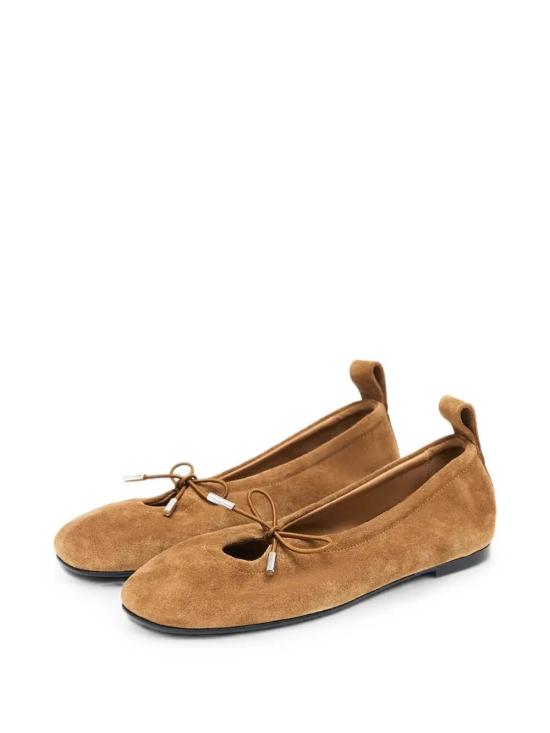 26FW 알로하스 플랫 슈즈 S101273 02 SUEDE TAN - ALOHAS