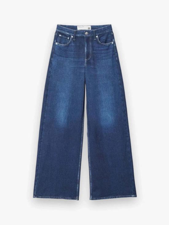  랙앤본 데님 팬츠 Rag & Bone Rb Miramar Sofie 와이드 레그 팬츠 놀리타