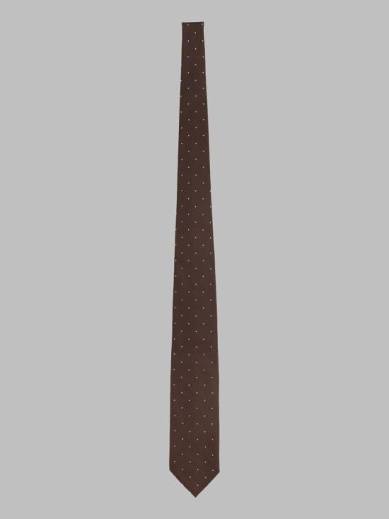  톰포드 넥타이 톰 포드 자카드 실크 8cm 브라운
