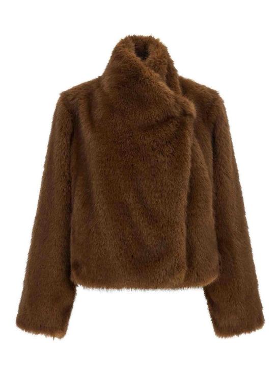 26FW 비비 쿠튀르 무스탕 FARRAHFIRSTJACKETMINK BROWN