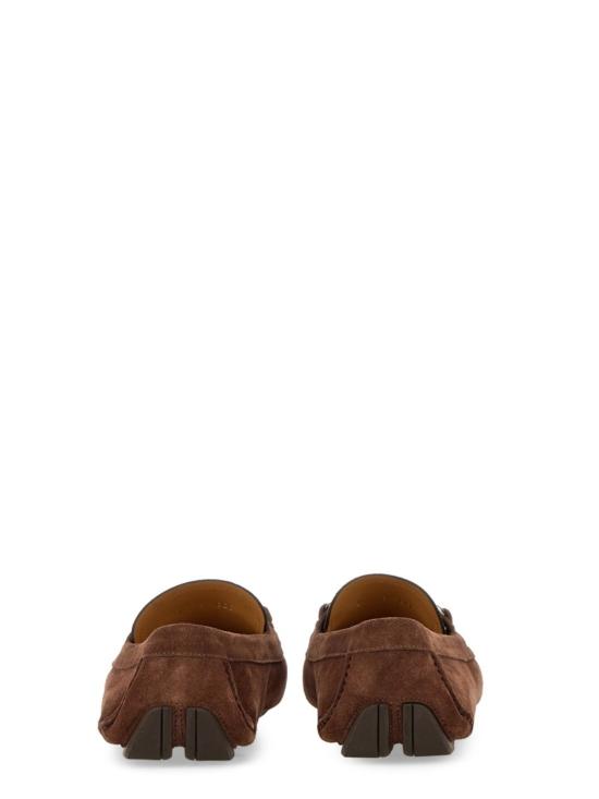  살바토레 페라가모 로퍼 페라가모 모카신 오너먼트 간치니 스플릿 카프  브라운 - SALVATORE FERRAGAMO