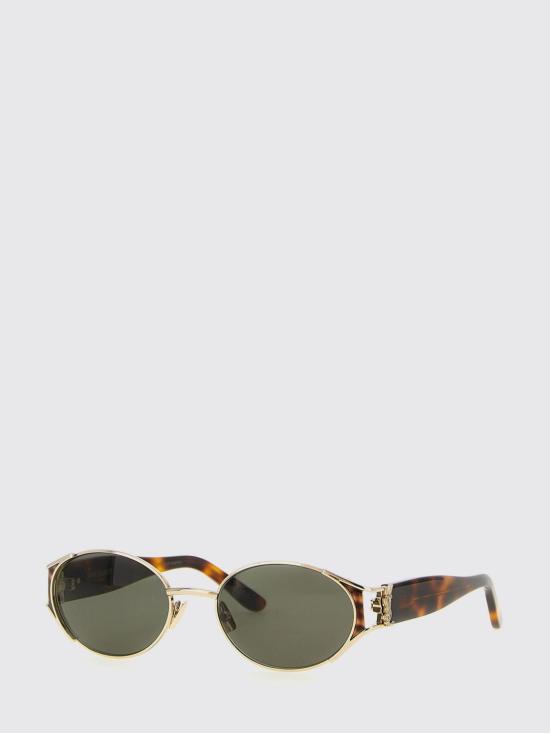 26FW 생로랑 오벌 프레임 선글라스 A003D4Y9968 8039 Brown
