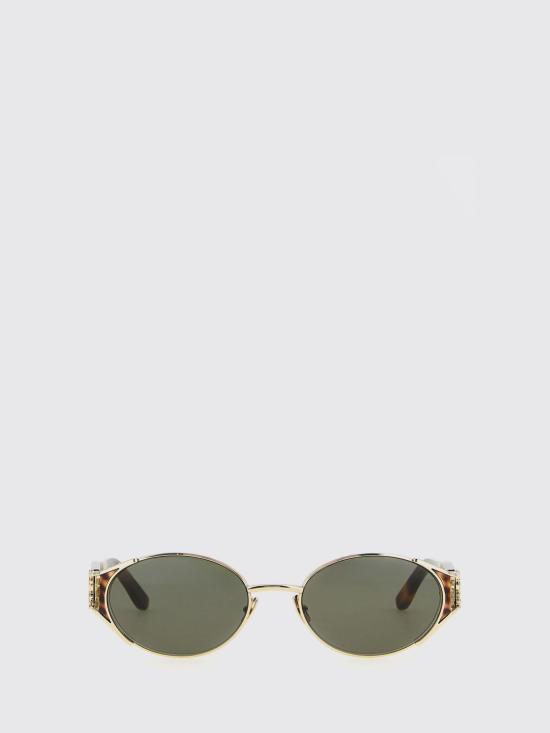 26FW 생로랑 오벌 프레임 선글라스 A003D4Y9968 8039 Brown - SAINT LAURENT