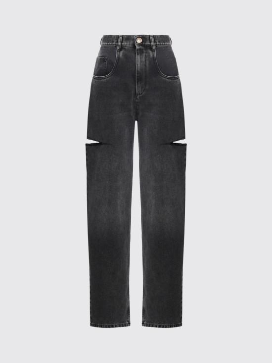 26FW 마르지엘라 컷아웃 진 S51LA0051M30016 965 Black - MAISON MARGIELA