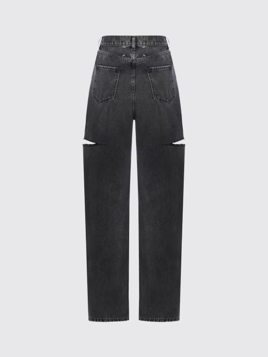 26FW 마르지엘라 컷아웃 진 S51LA0051M30016 965 Black - MAISON MARGIELA