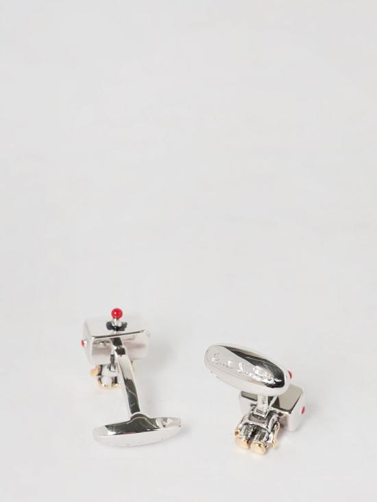 26FW 폴 스미스 주얼리 M1ACUFFWROBOT 82 Silver - PAUL SMITH